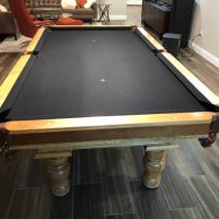Slate Pool Table And Accessories