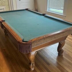 8' Olhausen Pool Table - Free Delivery & New Felt - Providence, RI