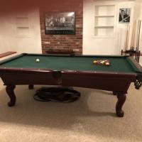 9' Lexington Billiards Pool Table For Sale